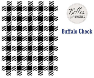 Buffalo Check | Dixie Belle Stencil