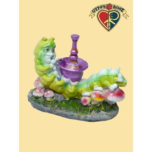 Caterpillar Smoking A Hookah Incense Burner