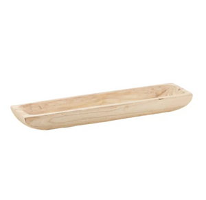 Paulownia Rectangle Tray Natural