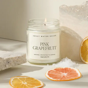 Pink Grapefruit 9oz Soy Candle