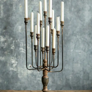 13 Candle Iron Candelabra