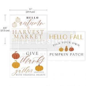 Fall Festive Middy Transfer | Redesign with Prima