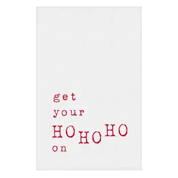 Face To Face Thirsty Boy Towel - Ho Ho Ho