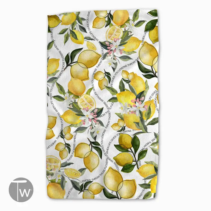 When Life Gives Lemons | Tea Towel Kitchen Essential