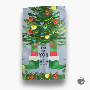 When I Think Of You Kitchen Towel