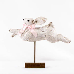 Sawyer Leaping Bunny Antique White