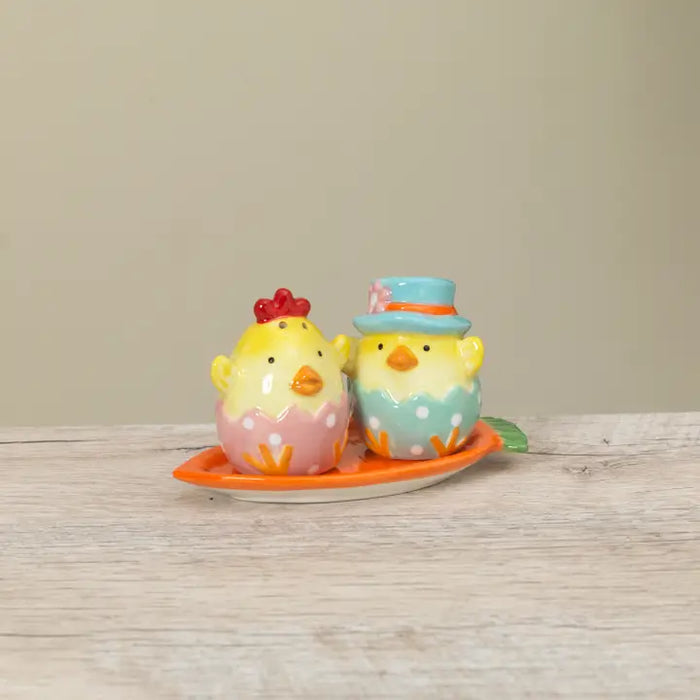 Easter Chick Salt & Pepper Shakers