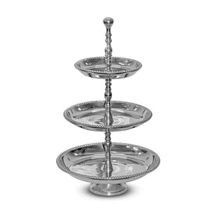 Beaded 3-Tier Display Stand