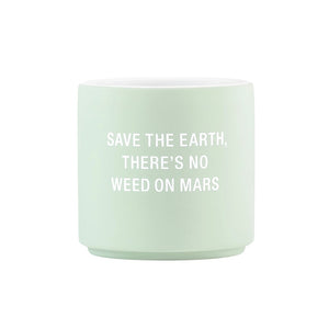Save The Earth Small Planter