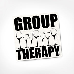 Group Therapy Cocktail Napkin