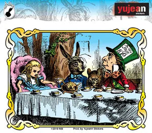 Alice In Wonderland Tea Party Sticker