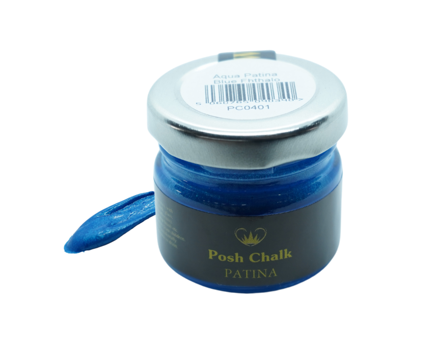 London Blue Terra Clay Paint 16 oz