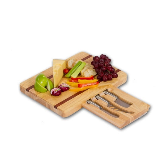Arezzo Cheese Serving board & Charcuterie includes 3 Cheese Tools