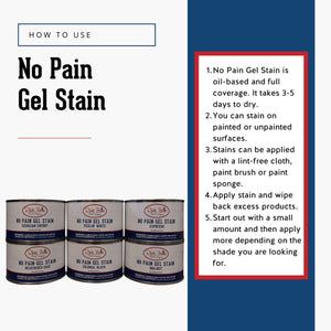 No Pain Gel Stain