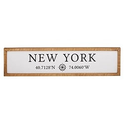 New York Wood Frame