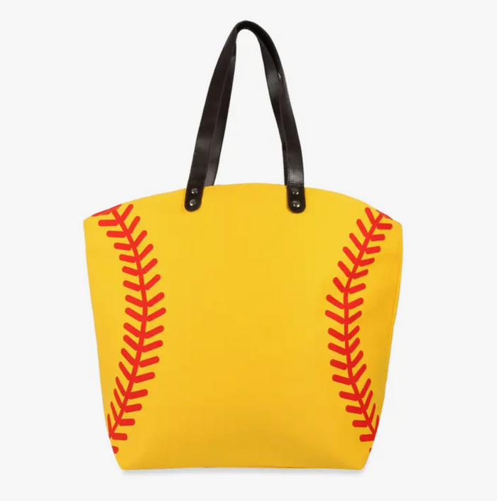 Softball Tote Bag