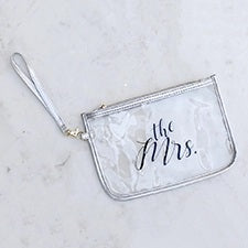 The Mrs Clear Wristlet