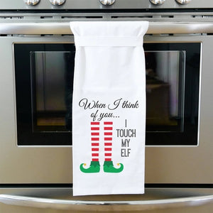 When I Think Of You Kitchen Towel