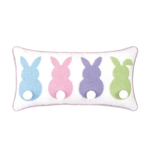 Bunny Bum Easter Spring Pillow