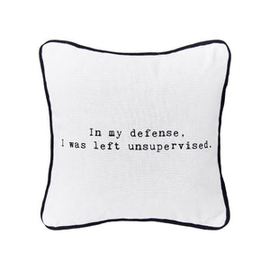 Left Unsupervised Pillow