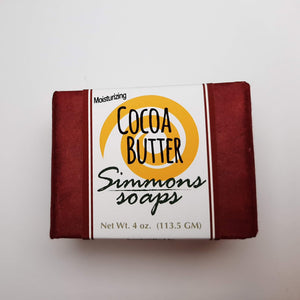 Cocoa Butter Vanilla and Almond Bar Soap
