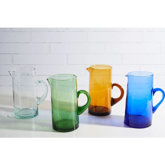 Moroccan glassware jugs