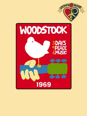 Woodstock Poster Fleece Blanket