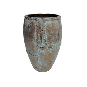 Caribbean Copper Medium Oval Vase