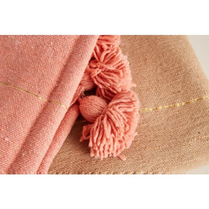 Pink Moroccan Blanket