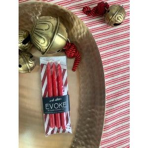 Holiday Red Skinny Taper Candles